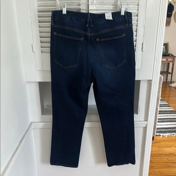 NWT Good American Ankle Straight Jeans - Picture 3 of 5